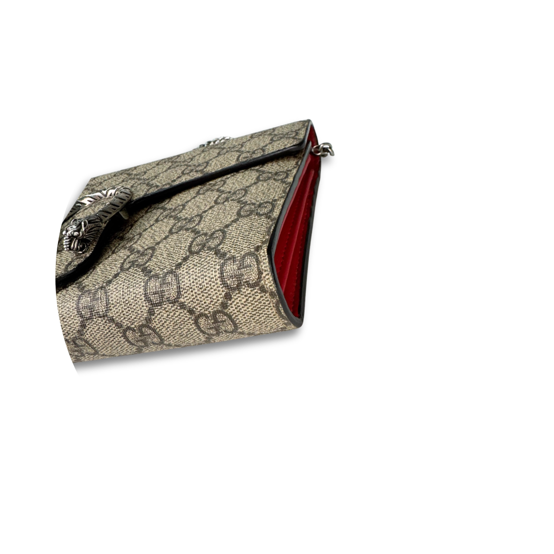 Gucci Supreme Dionysus Chain Wallet