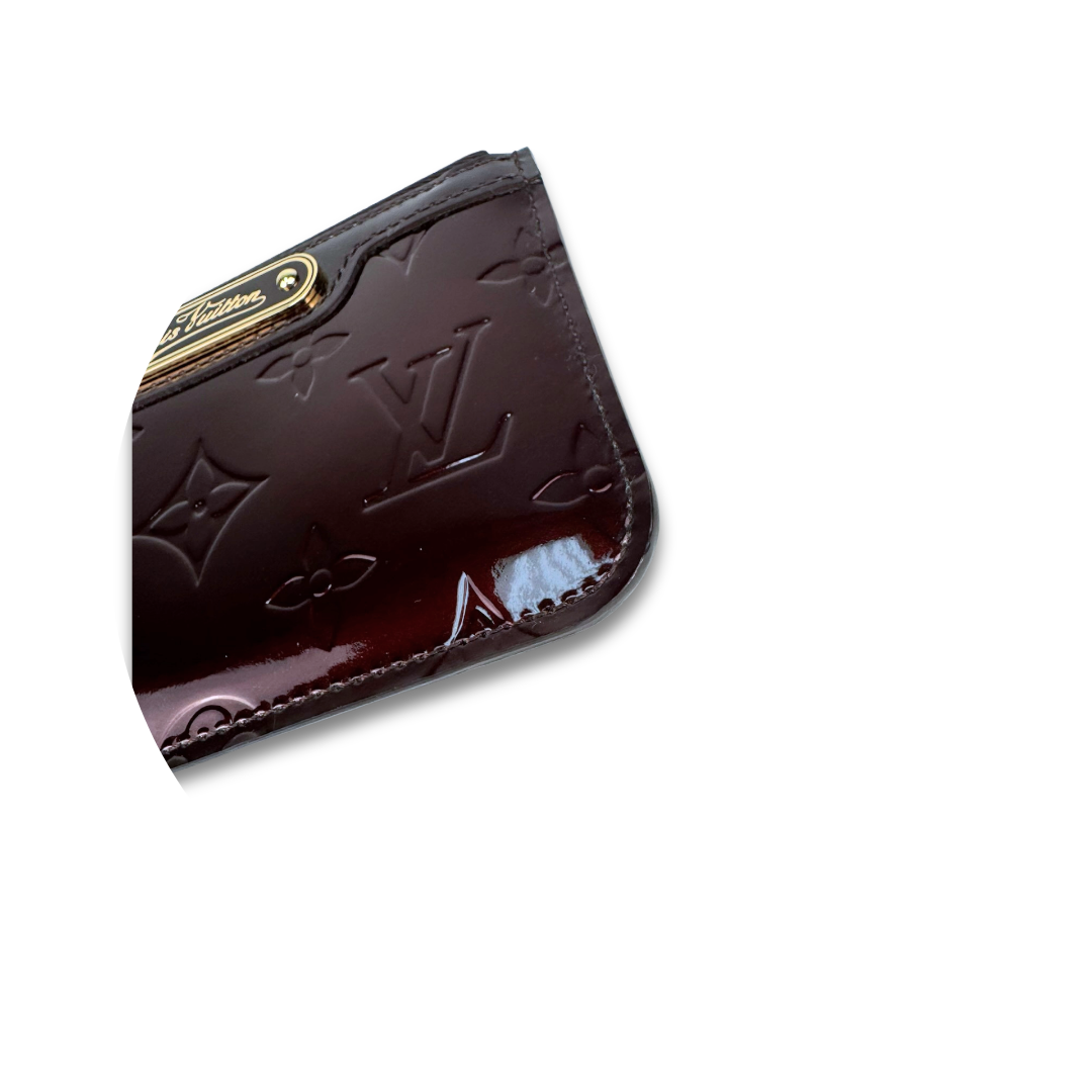 Louis Vuitton Amarante Vernis Key Pouch