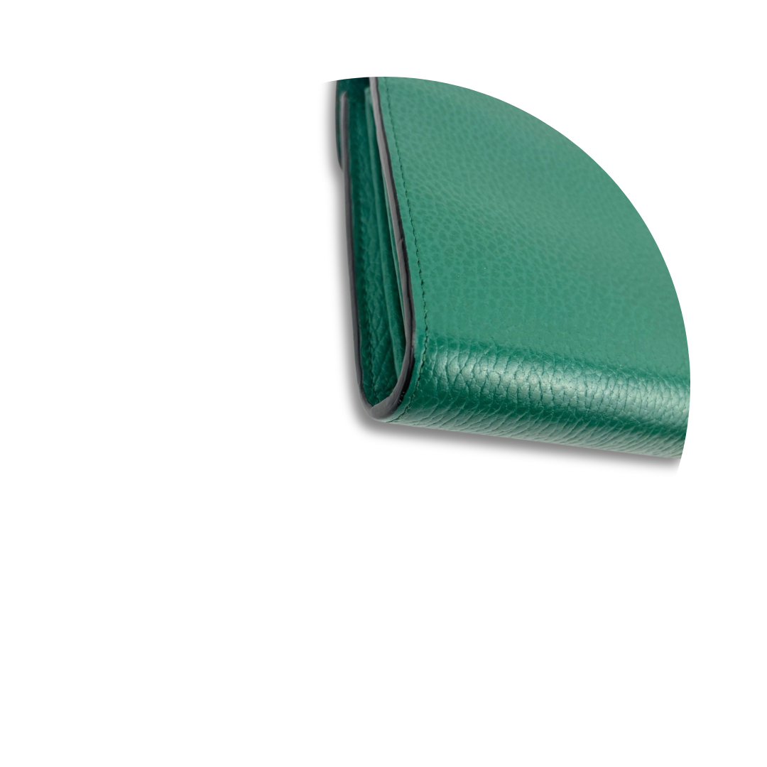 Gucci Green Small Dionysus Chain Wallet