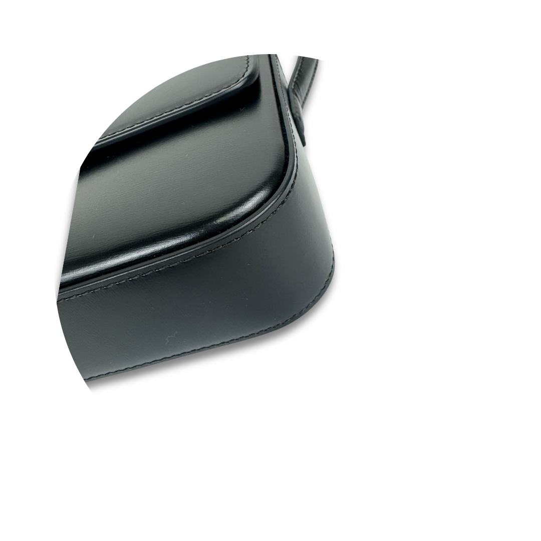 Celine Leather Claude Shoulder Bag