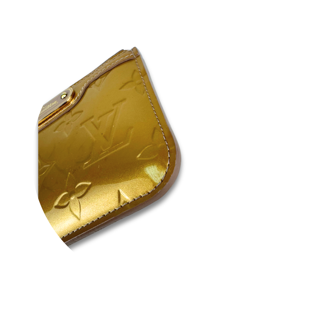 Louis Vuitton Bronze Vernis Key Pouch