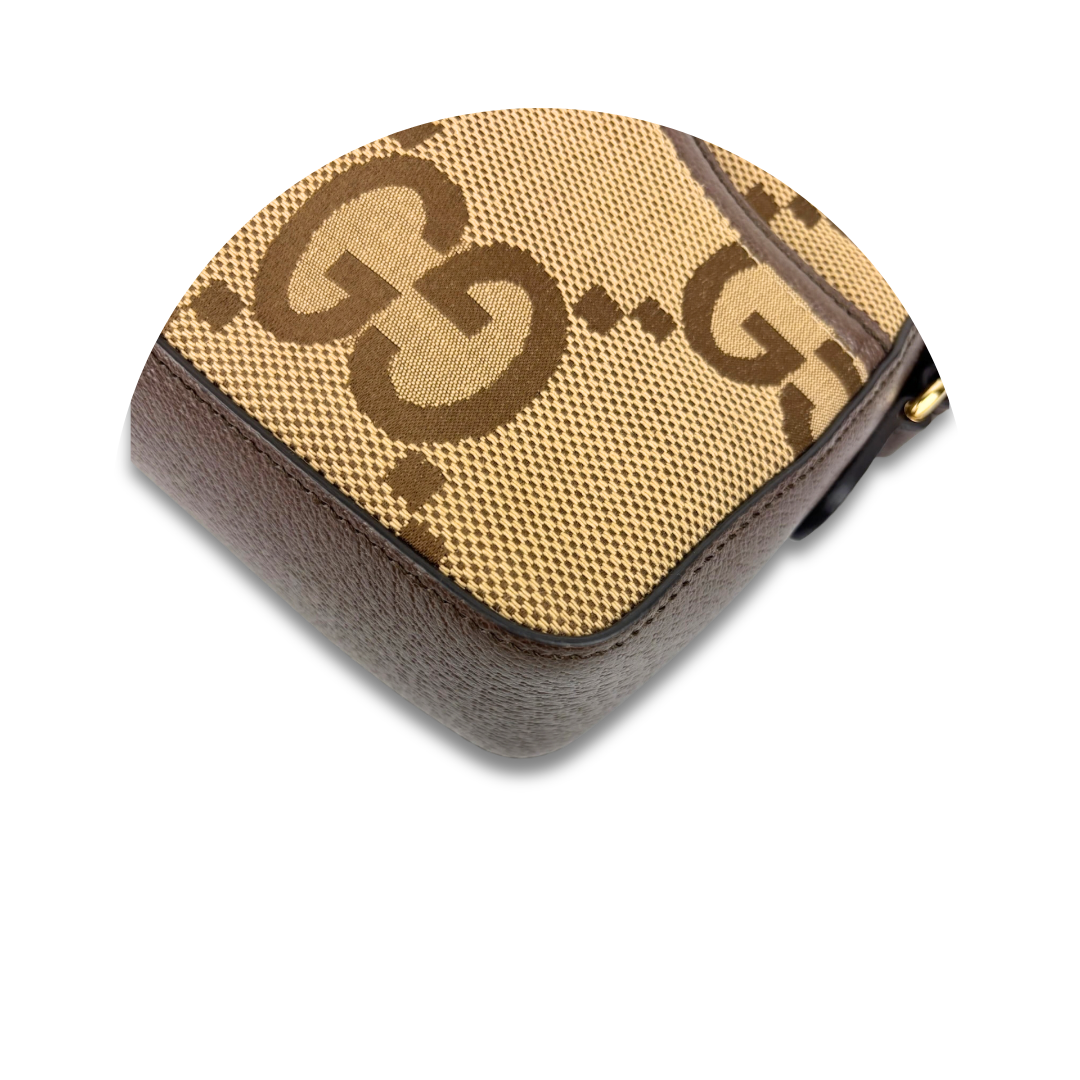 Gucci Jumbo GG Canvas Messenger Bag