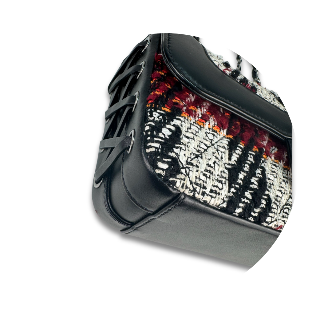 Chanel Tweed Coco Corset Flap Bag