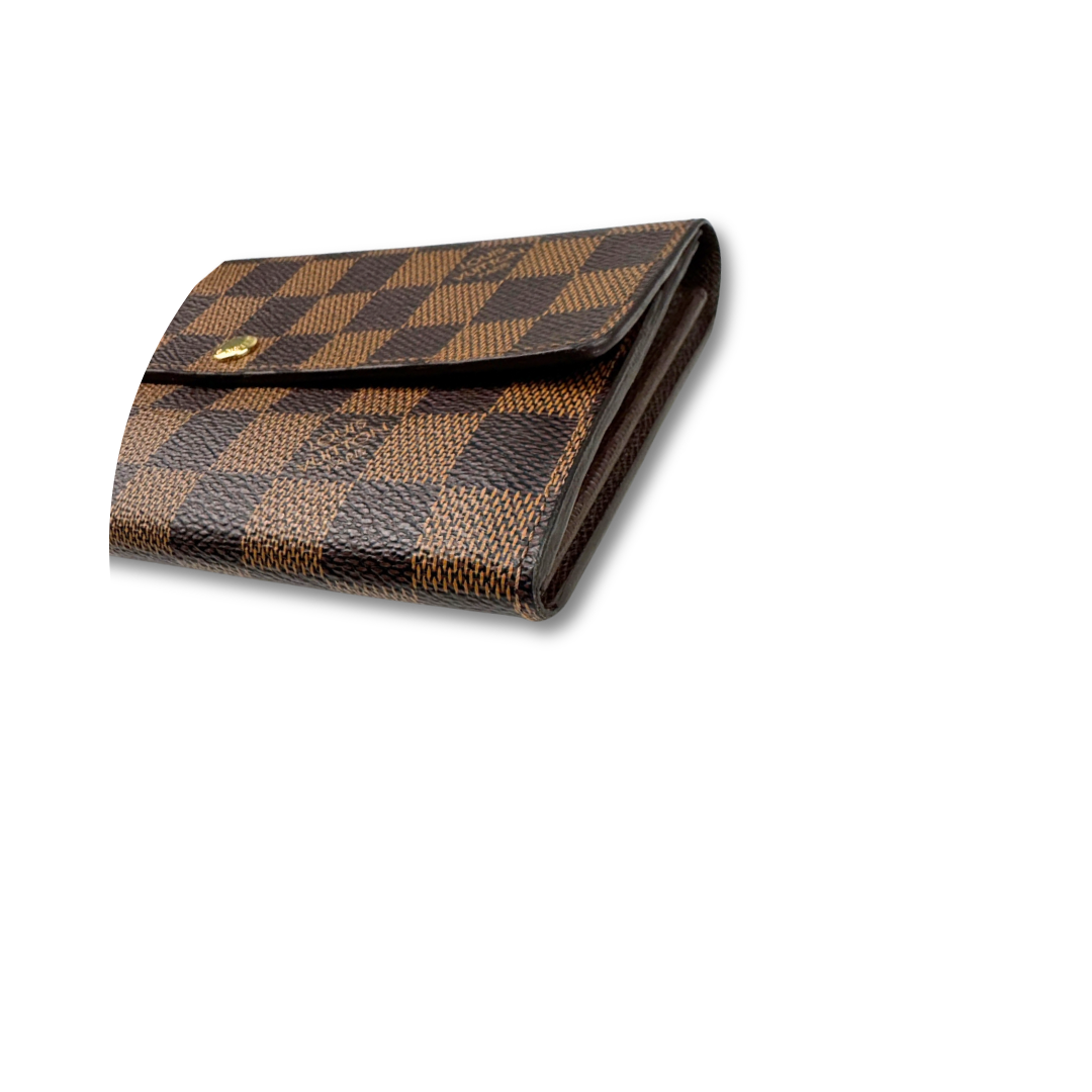 Louis Vuitton Damier Ebene Sarah Wallet