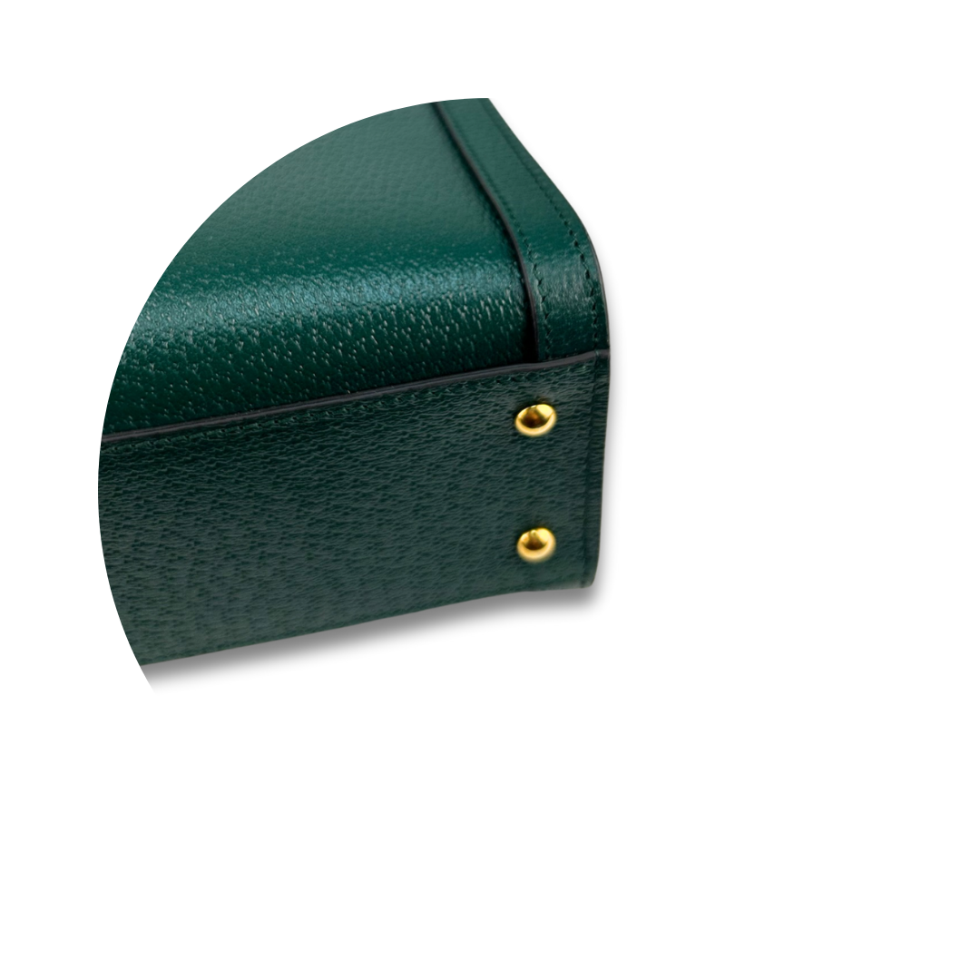 Gucci Green Small Diana Tote Bag