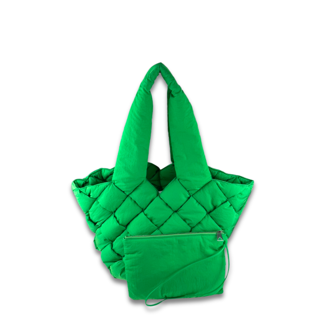 Bottega Veneta Padded Nylon Cassette Tote Bag