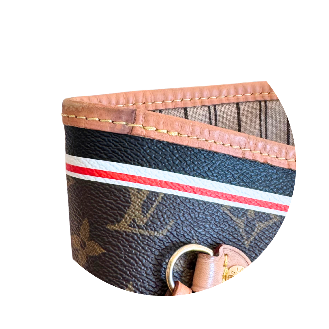 Louis Vuitton Limited Edition Monogram Game On Neverfull MM