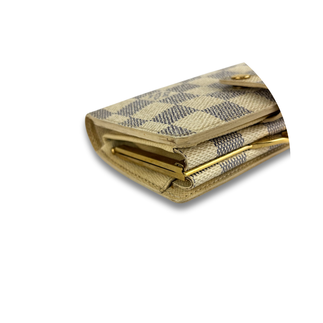 Louis Vuitton Damier Azur French Purse Wallet