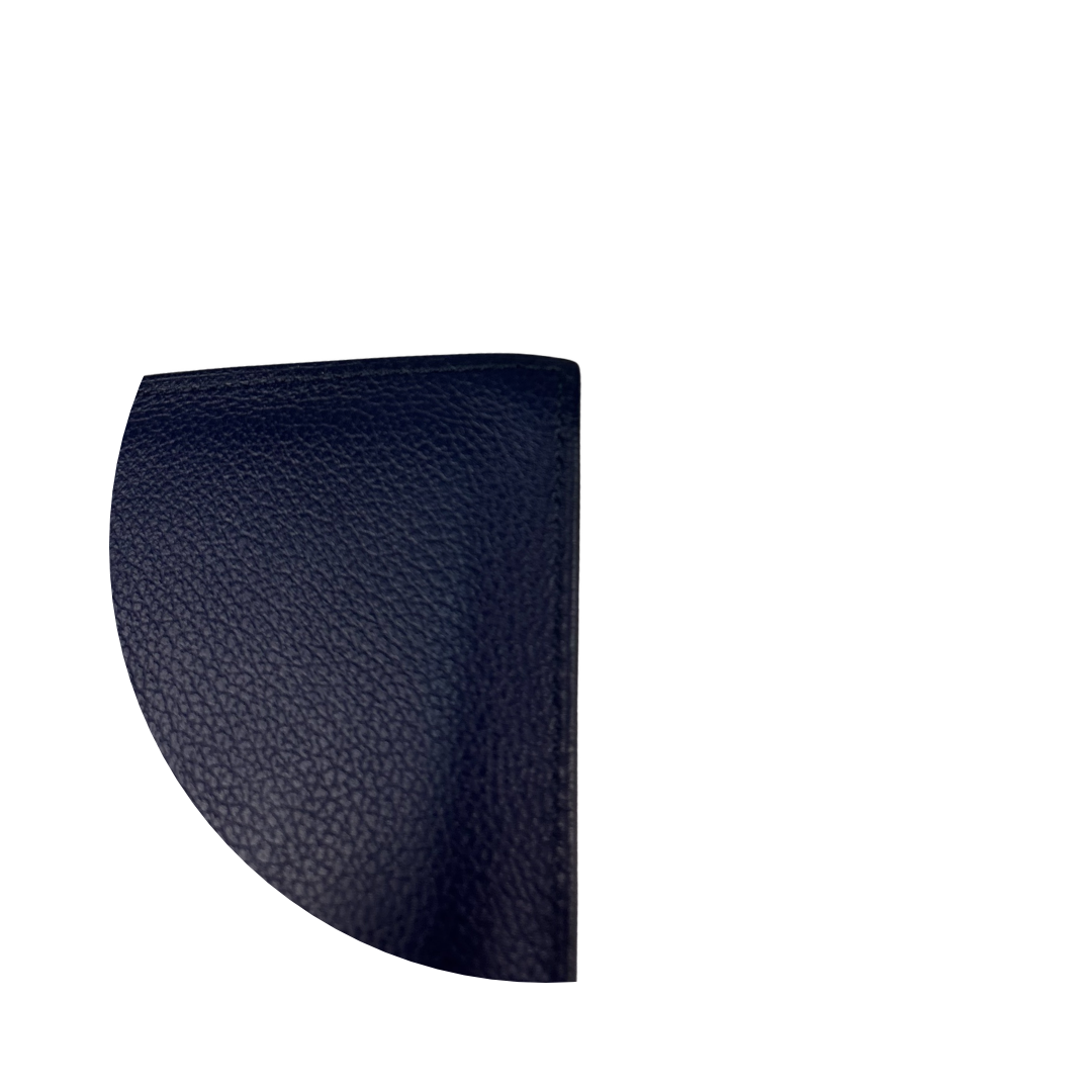 Hermes Blue Epsom Les Petits Chevaux Card Holder