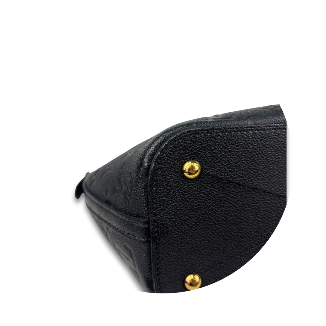 Louis Vuitton Black Empreinte Mazarine PM