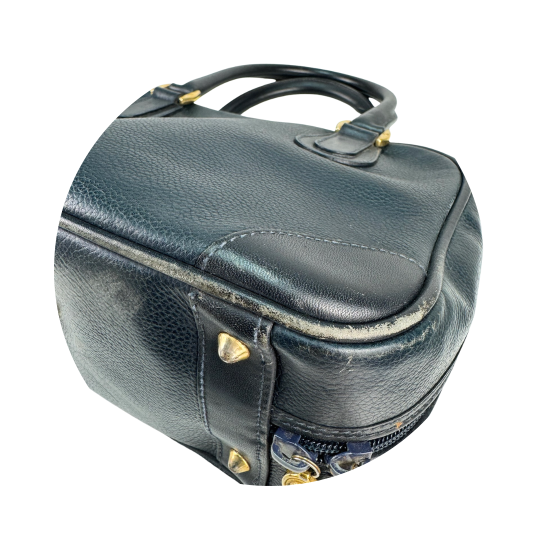 Gucci Vintage Leather Top Handle Bag