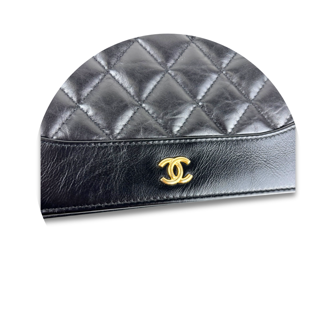 Chanel Black Gabrielle Wallet on Chain