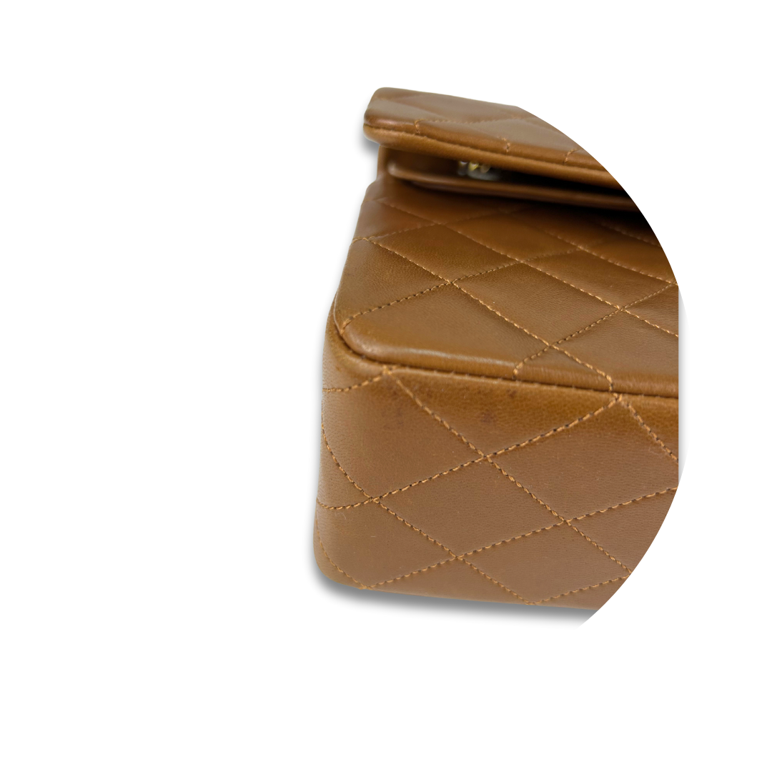 Chanel Classic Camel Medium Double Flap