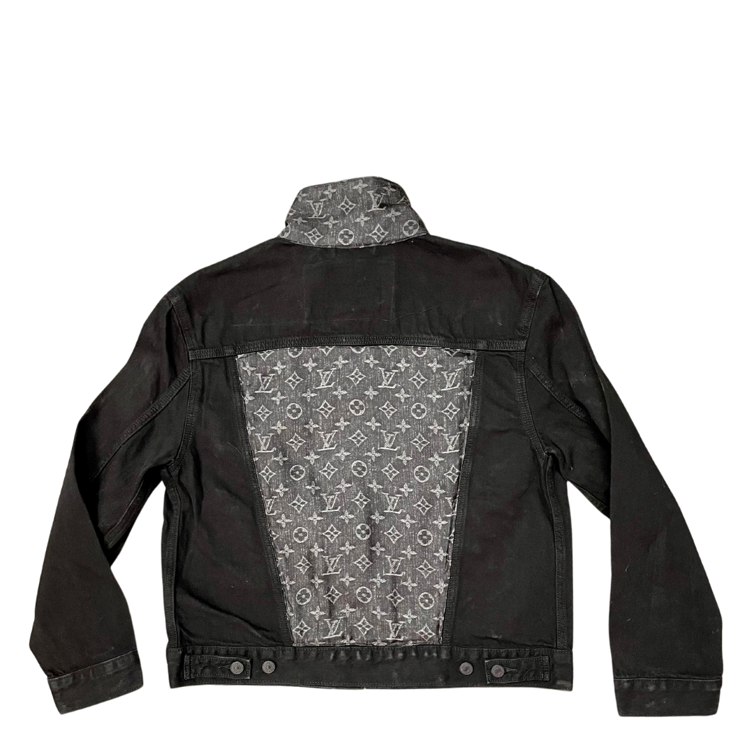 Louis Vuitton Luxury Repurposed Denim Jacket