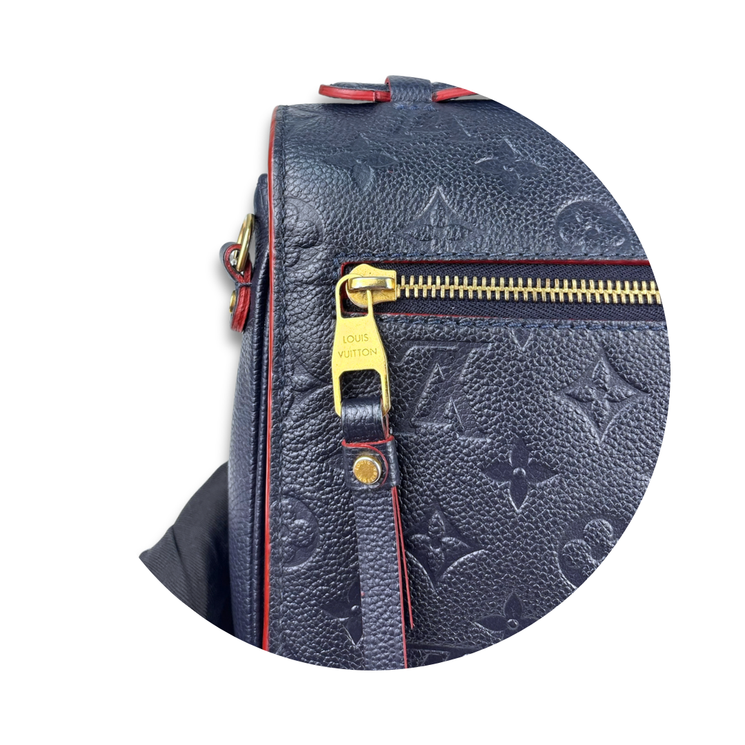 Louis Vuitton Navy Empreinte Pochette Métis