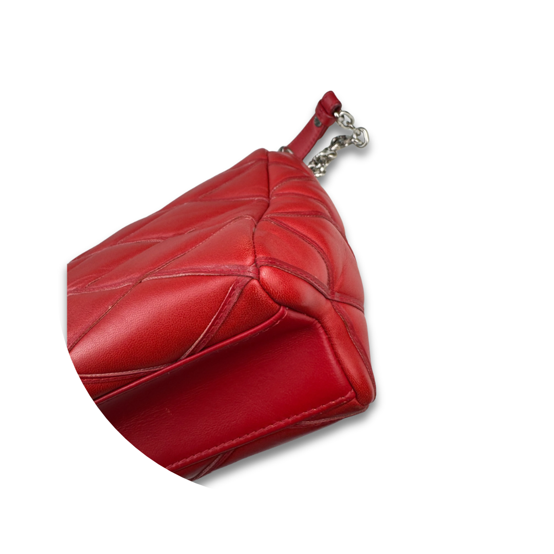 Louis Vuitton Red Lambskin GO-14