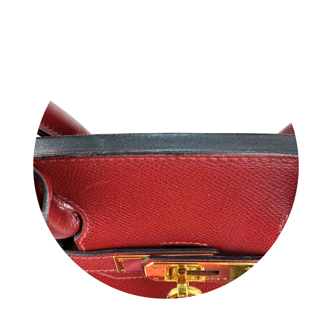 Hermès Epsom Birkin 30 Rouge H