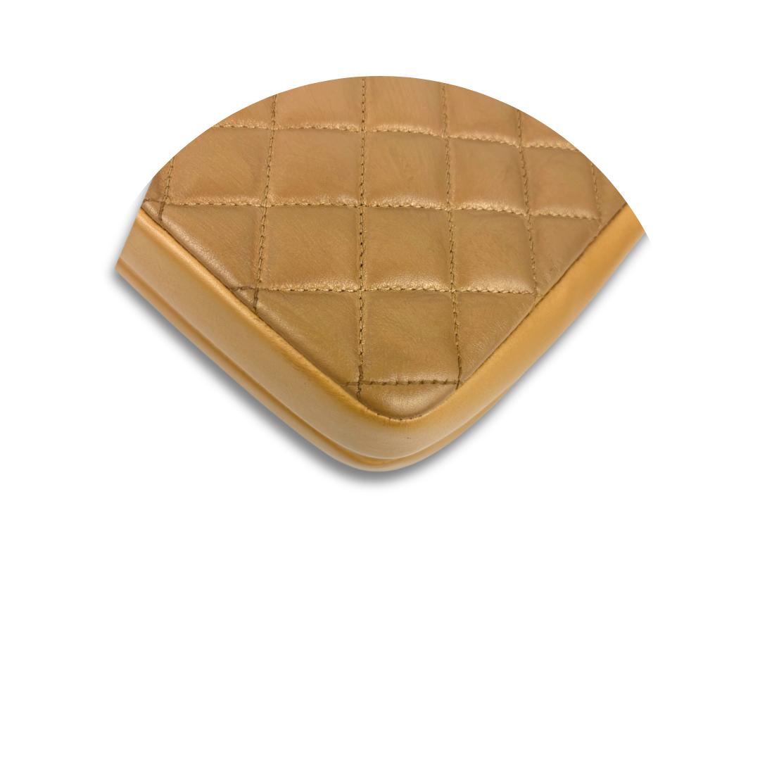 Chanel Brown CC Chic Medium Double Flap Bag
