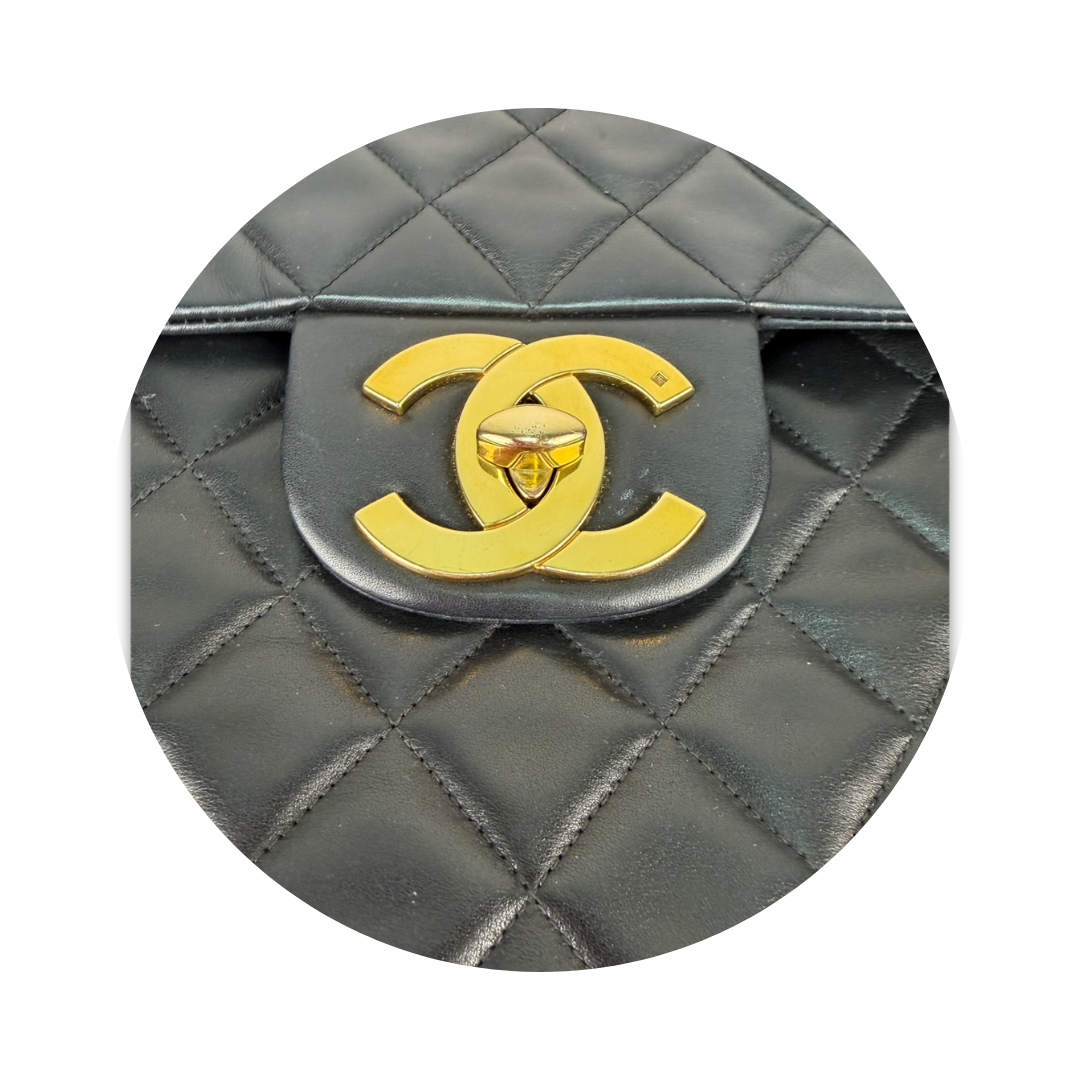 Chanel Classic Vintage XL Maxi Single Flap