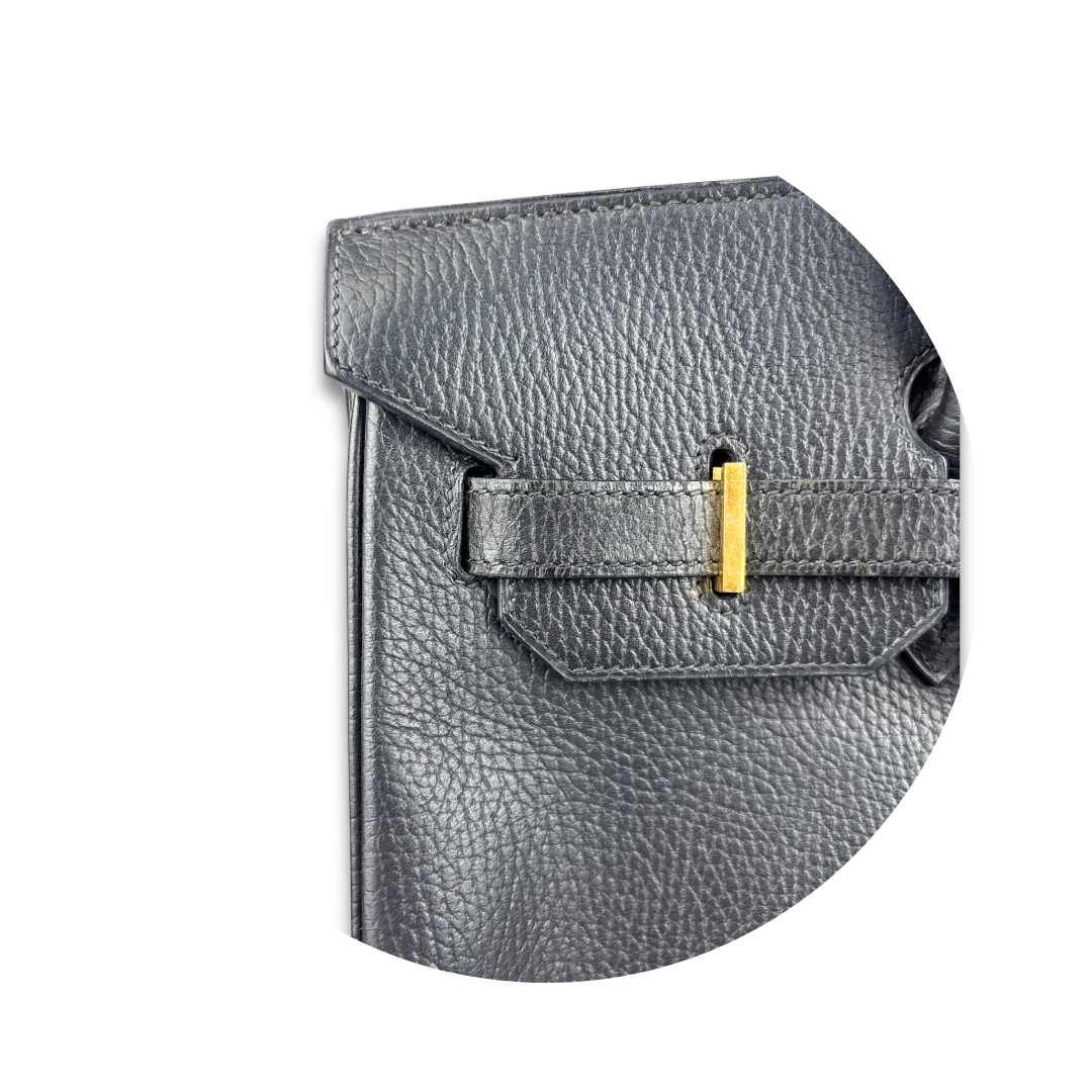 Hermès Ardennes Birkin 35 Noir