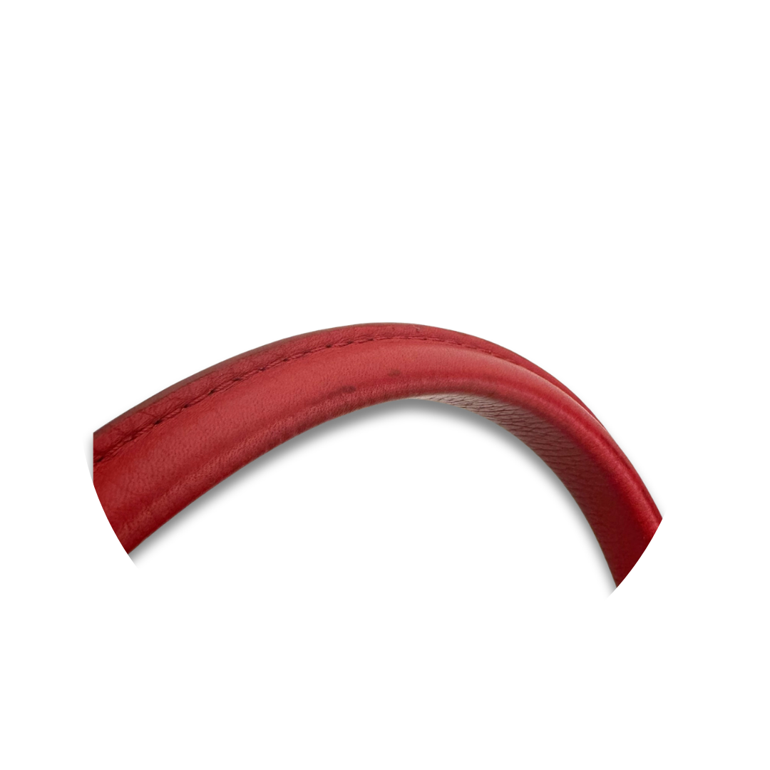 Louis Vuitton Red Taurillon Capucines PM
