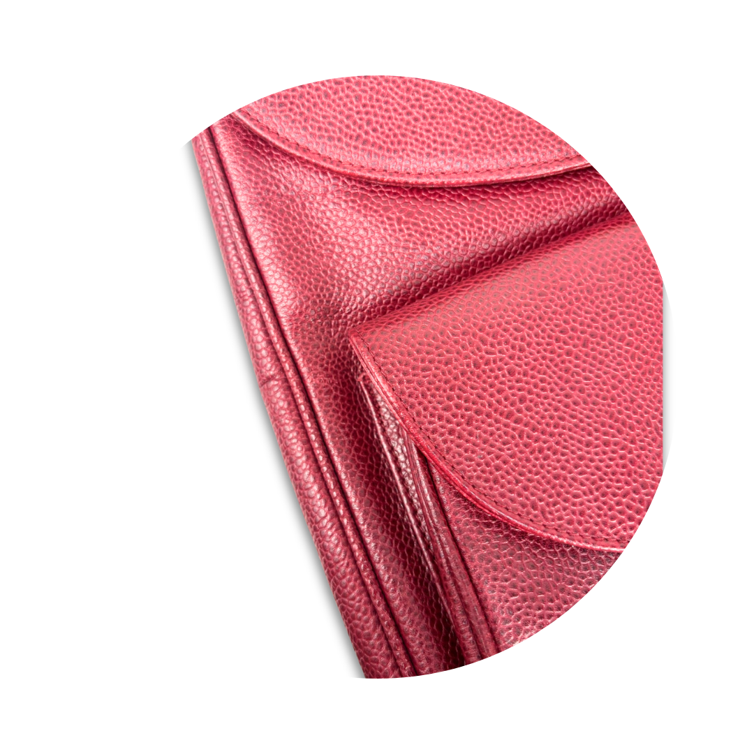 Chanel Burgundy Caviar Backpack