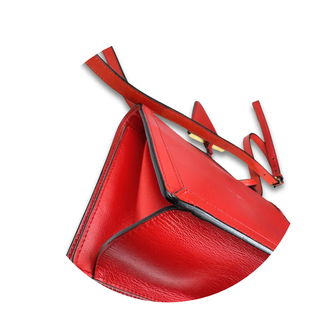 Loewe Red Barcelona Convertible Bag