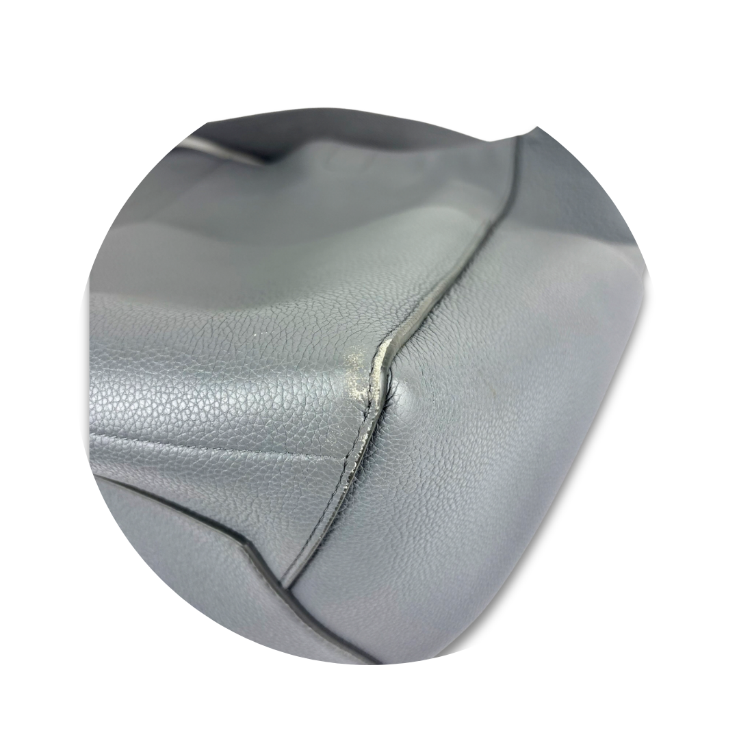 Celine Grey Sangle Large Bucket Bag