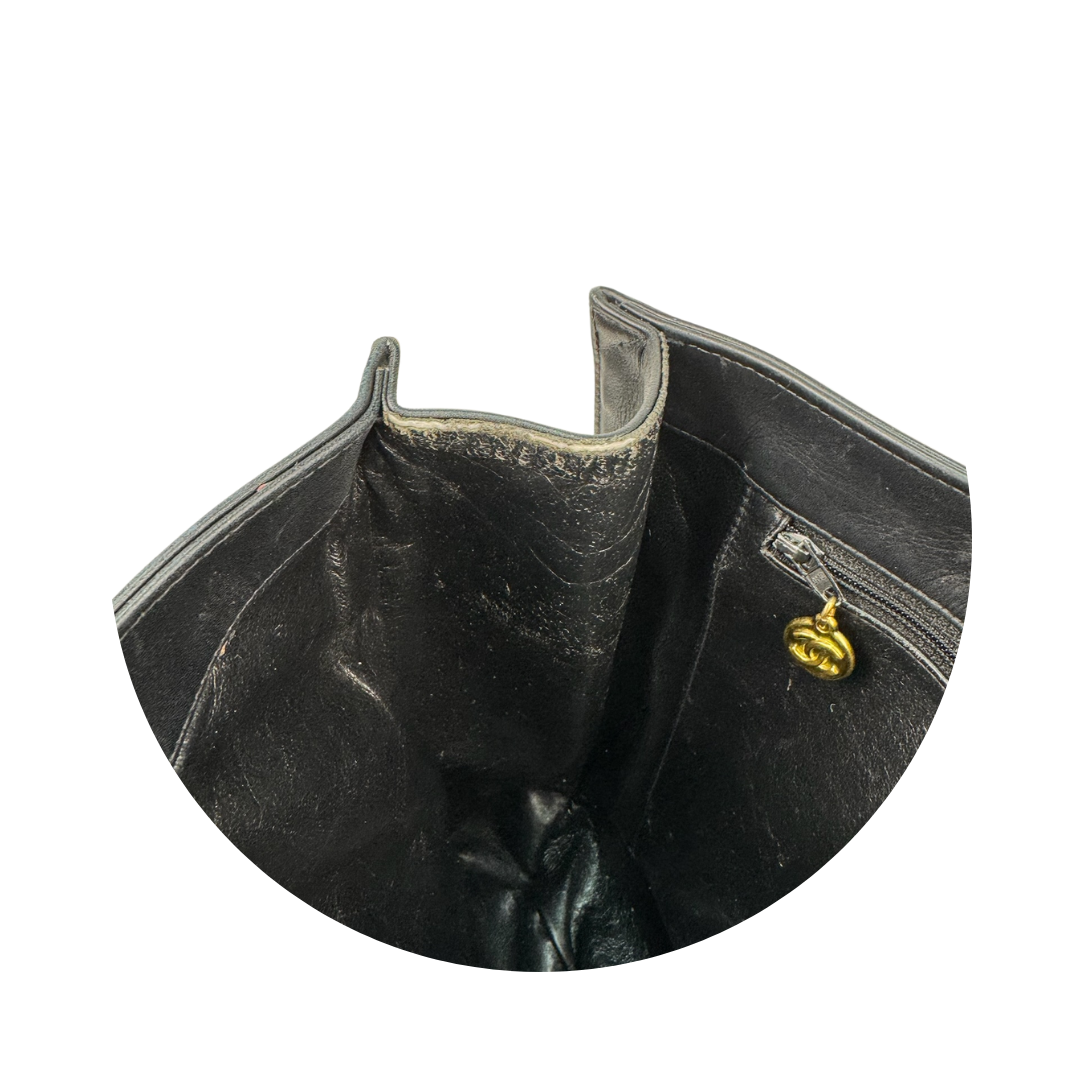Chanel Timeless Lambskin Jumbo Chain Tote