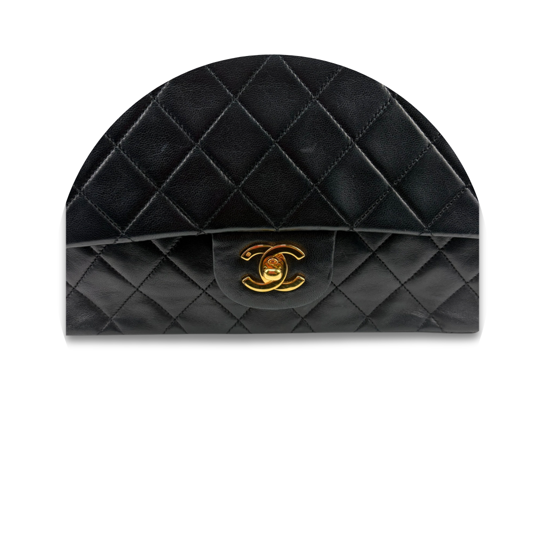 Chanel Classic Black Medium Double Flap