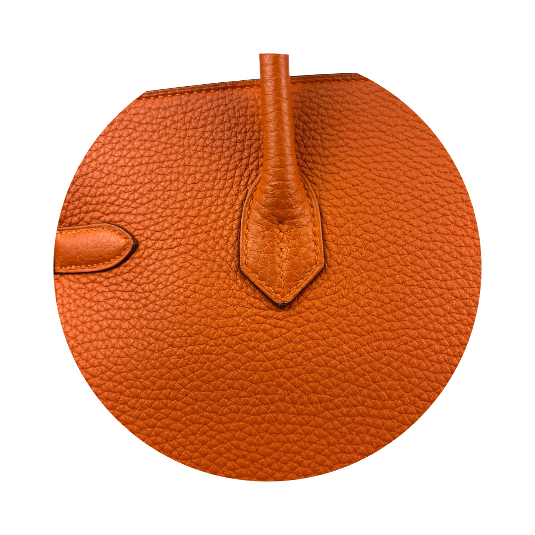 Hermès Togo Birkin 35 Feu Orange