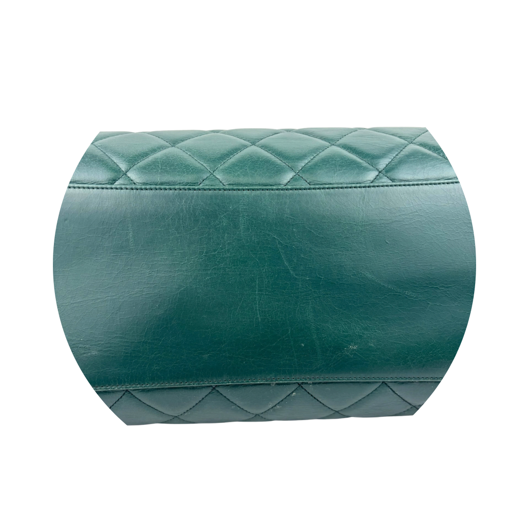 Chanel Green Large CC Delivery Tote