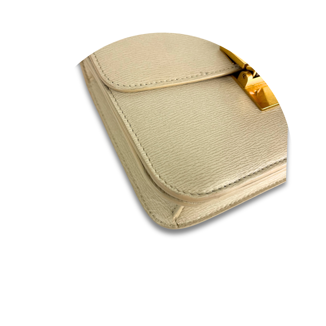 Celine Small Beige Box Bag