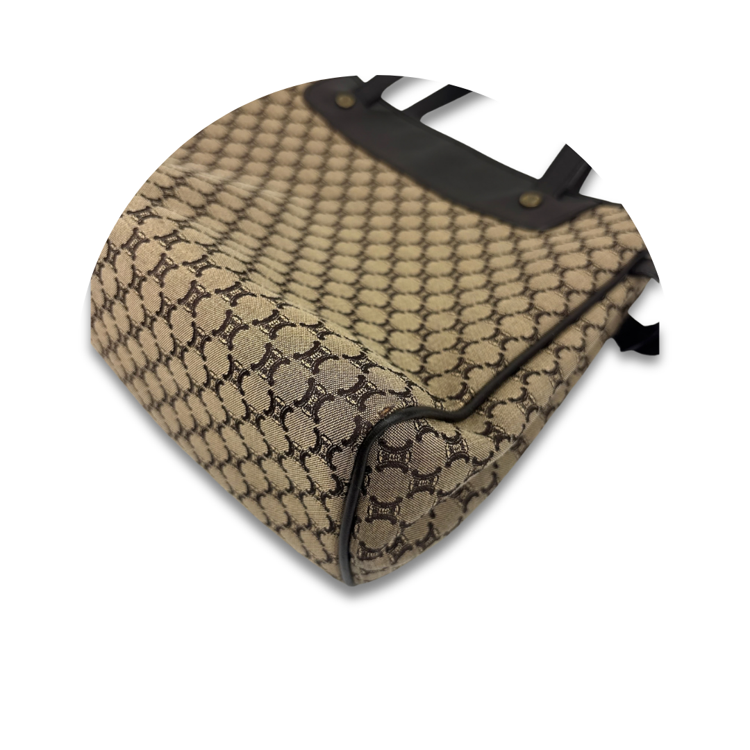 Celine Macadam Canvas Tote Bag