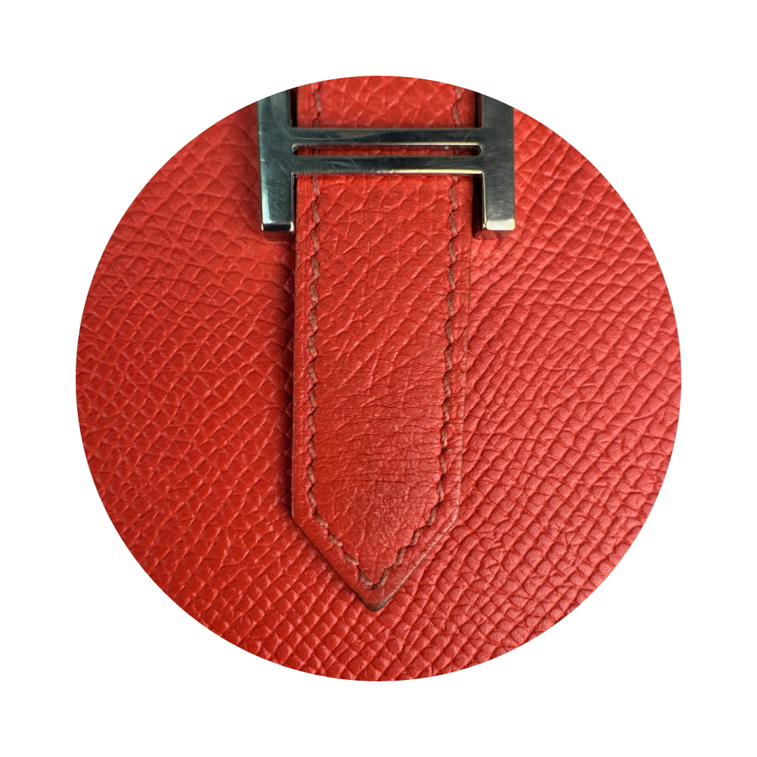 Hermès Epsom Rose Jaipur Bearn Wallet
