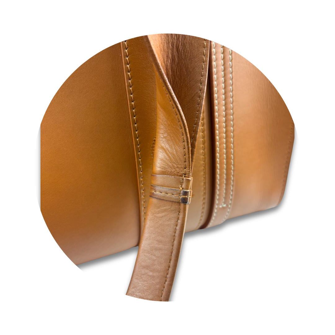 Chloe Leather Medium Woody Tote