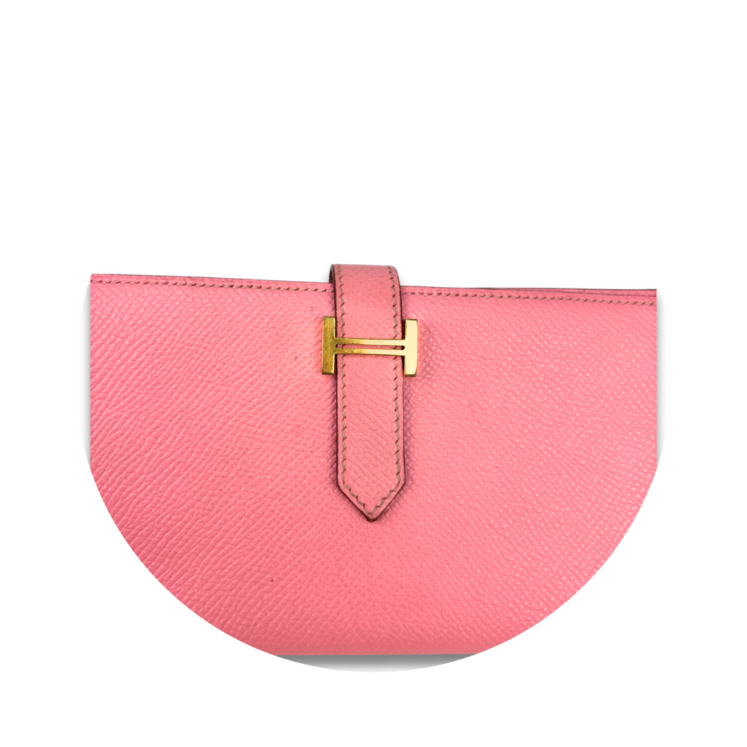 Hermes Swift Bearn Wallet Pink