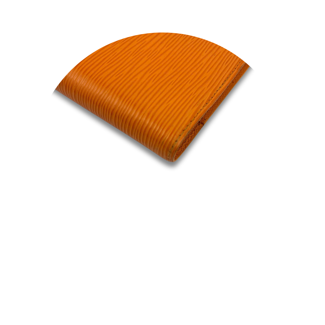 Louis Vuitton Orange Epi Leather Agenda PM