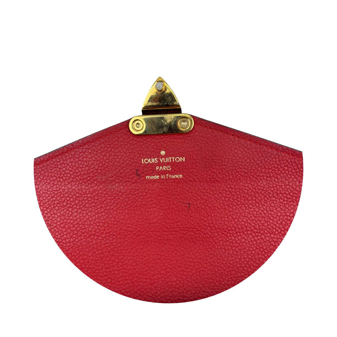 Louis Vuitton Monogram Pallas Wallet Red