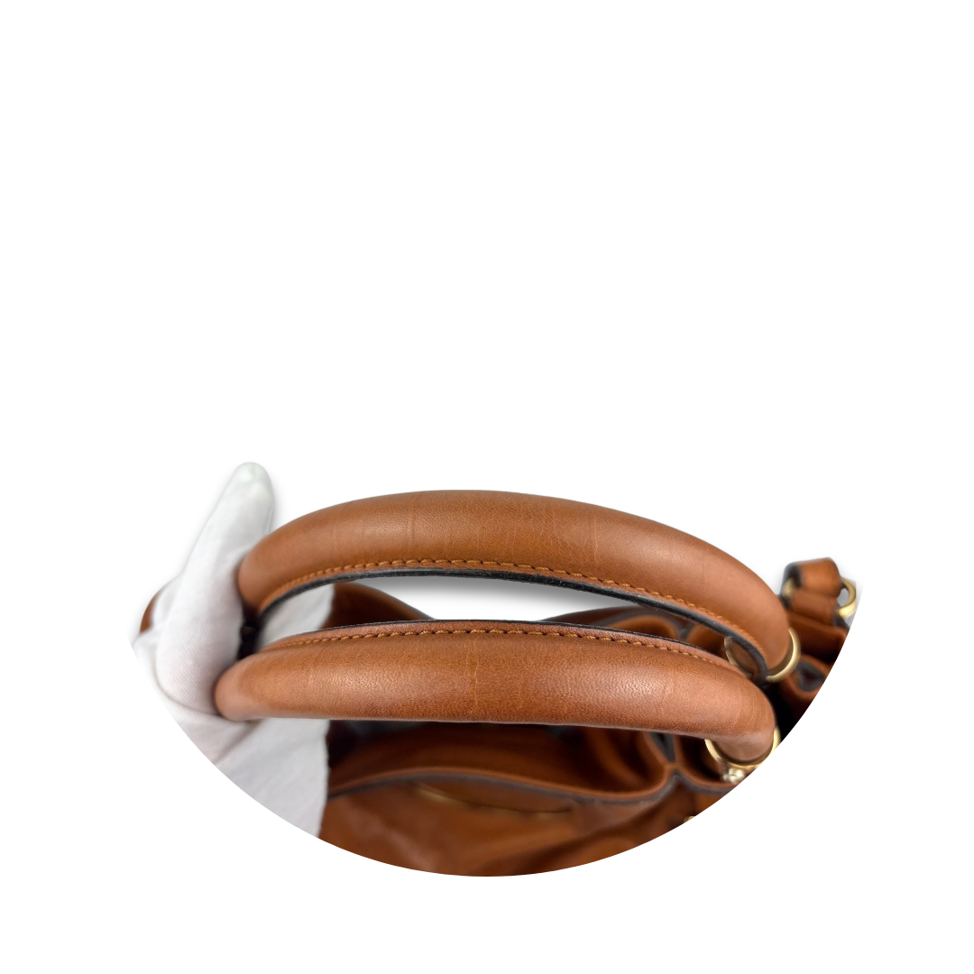 Chloe Victoria Leather Tote Bag