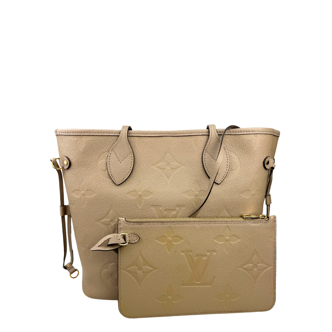 Louis Vuitton Black Giant Empreinte Neverfull MM