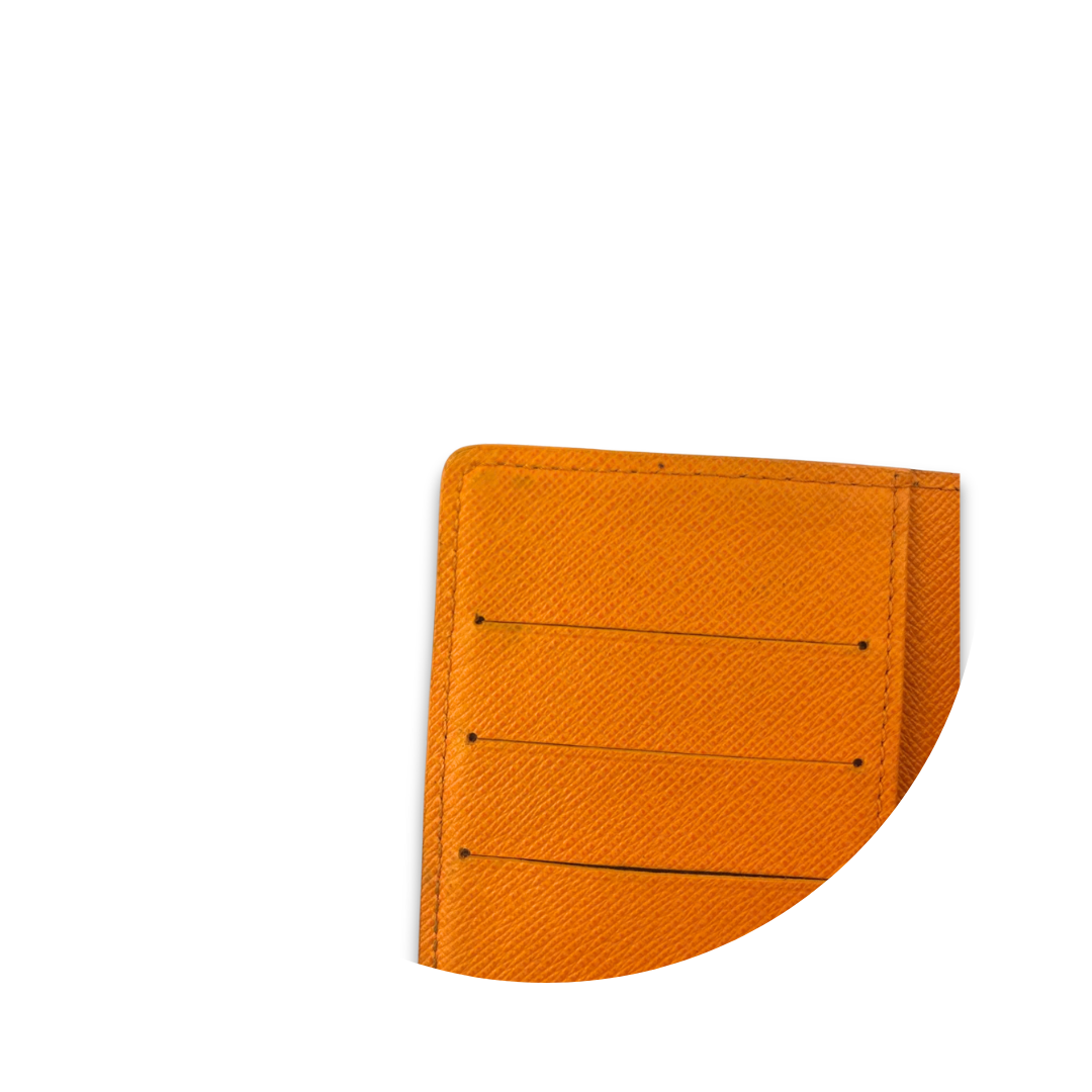 Louis Vuitton Orange Epi Leather Agenda PM