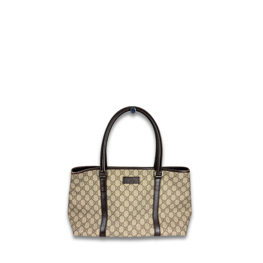 Gucci GG Brown Supreme Tote