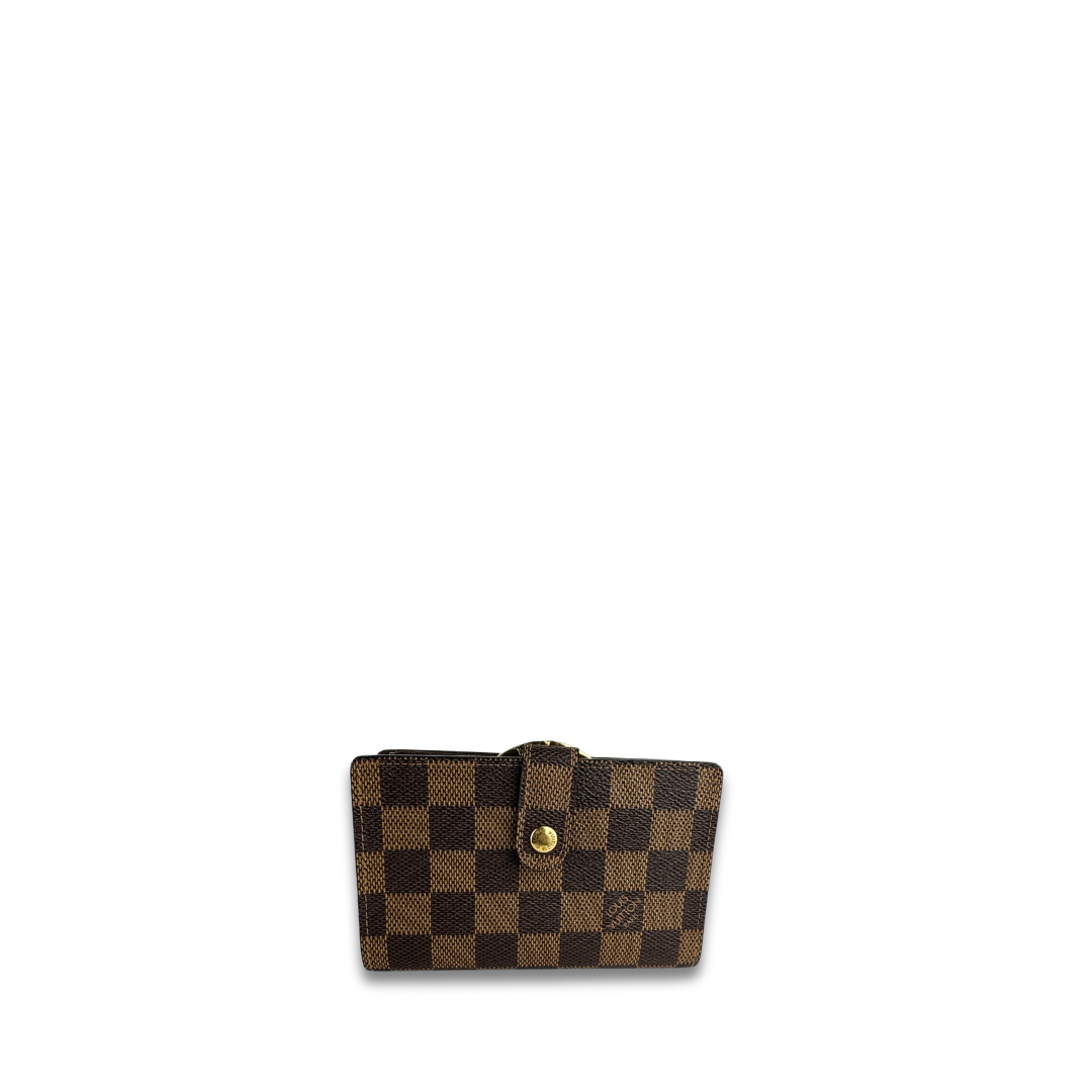 Louis Vuitton Damier Ebene French Purse Wallet