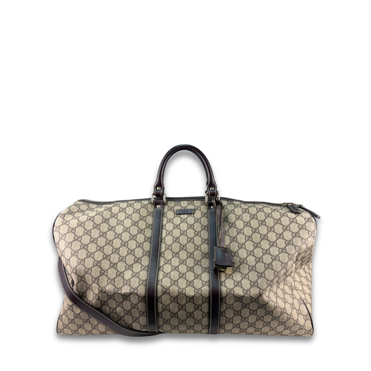 Gucci Supreme Travel Boston Duffle Bag 50