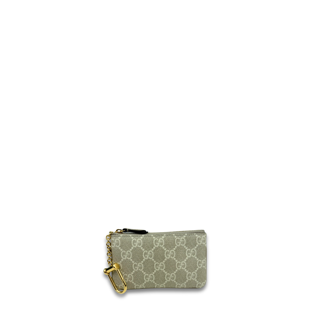 Gucci Ophidia Cream Key Pouch