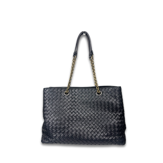 Bottega Veneta Intrecciato Chain Tote