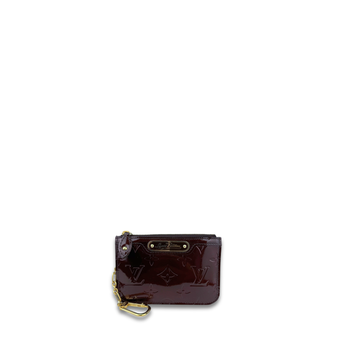 Louis Vuitton Amarante Vernis Key Pouch