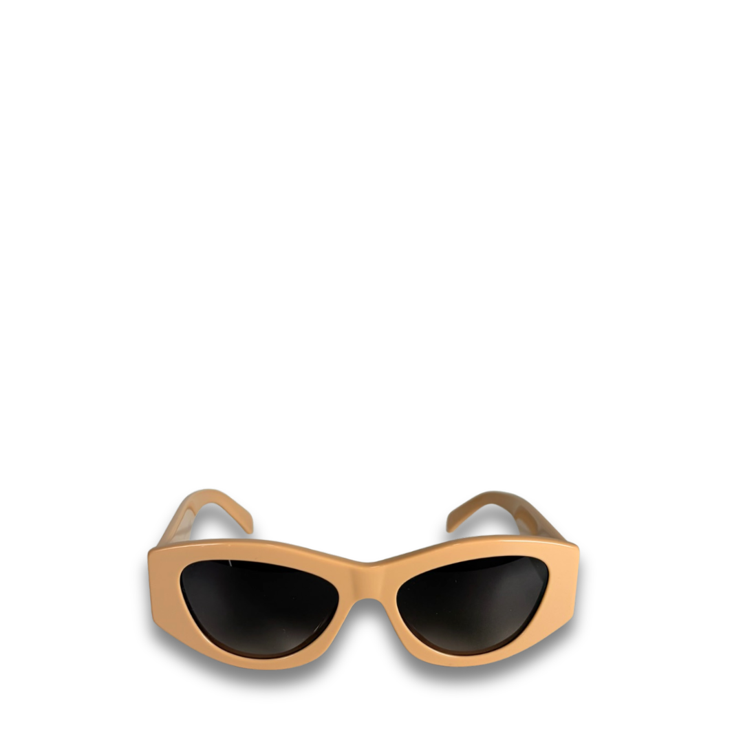 Celine Beige Cateye Sunglasses