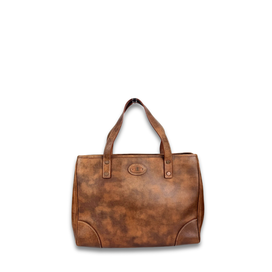 Celine Vintage Leather Tote